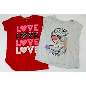 Maggie & Zoe Bundle Lot of 2 girl’s t-shirt kid’s youth size 6/6X